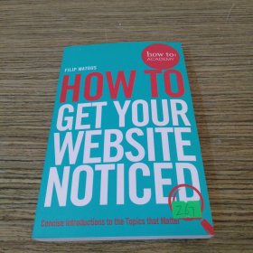 How To Get Your Website Noticed