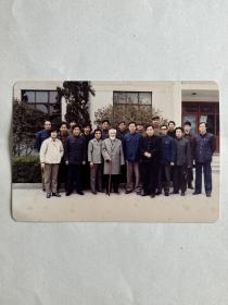 1984年朱屺瞻画展原版老照片，书法家陶铨藏，足见珍惜。