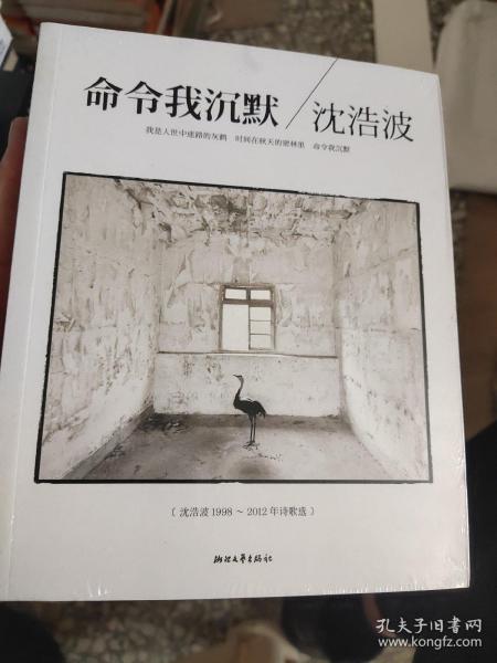 命令我沉默：沈浩波1998～2012年诗歌选