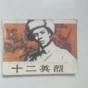 十二英烈连环画1984年一版一印