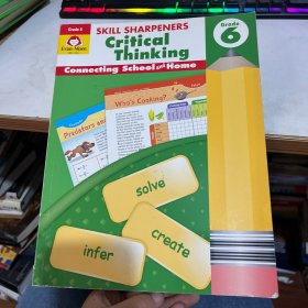 Skill Sharpeners Critical Thinking Grade 6（英文原版書）大16開本