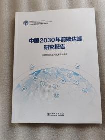 中国2030年前碳达峰研究报告