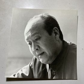 【中影发行放映公司旧藏】八十年代专业摄影师拍摄老演员黑白反银照片一张