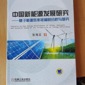 中国新能源发展研究 基于能源效率视角的分析与研究