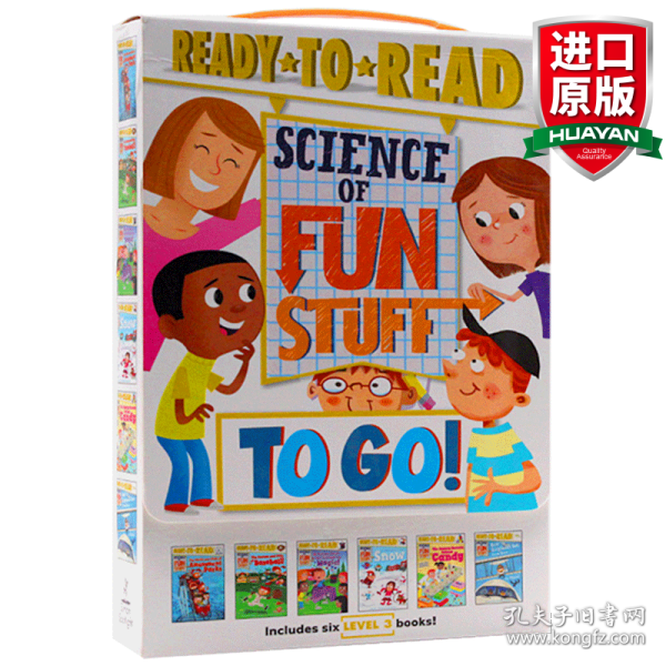 英文原版 Science of Fun Stuff to Go! 准备阅读系列level3有趣的科学6册 英文版 进口英语原版书籍