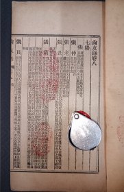 12-14 光绪庚子著易堂铜板印《增补尚友录》《增补尚友录续集》12册全 附1973年上海书店购书发票