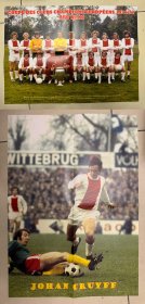 足球海报-1972欧冠冠军阿贾克斯队
