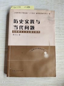 先进文化研究丛书·历史实践与当代问题:马克思主义文化理论研究
