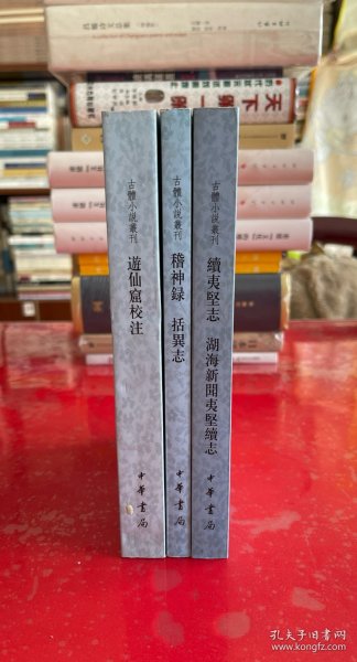 续夷坚志·湖海新闻夷坚续志（2015年2版4印【），遊仙窟校注（2012年1版2印），稽神录括异志（2012年2版3印）【古体小说丛刊3种】