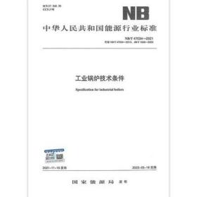 NB/T 47034-2021 工业锅炉技术条件