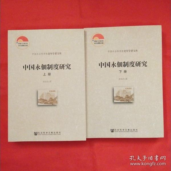 中国永佃制度研究 （套装全2册） 