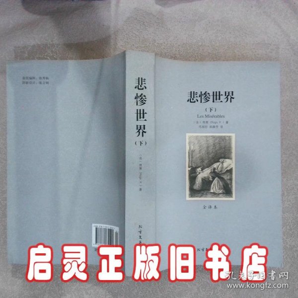 世界文学名著:悲惨世界(全译本)(套装共2册)