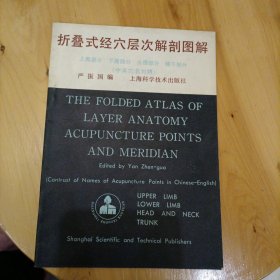 折叠式经穴层次解部图解