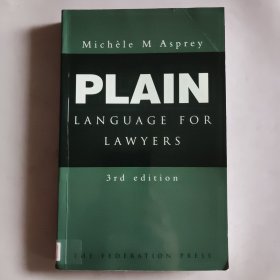 Plain Language for Lawyers