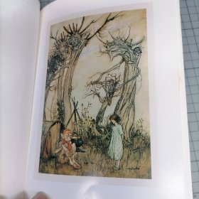 英文复刻版:鹅妈妈的世界 復刻: Mother Goose The Old Nursery Rhymes   Illustrated by Arthur Rackham  鹅妈妈 ～古老的传说童谣～ 插图：亚瑟·拉克汉 英国童谣绘本画集