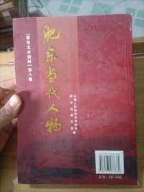 肥东当代人物【肥东文史资料第八辑】