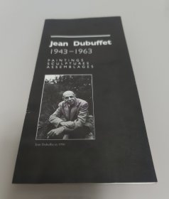 Jean Dubuffet 让·杜布菲(法国画家)1943-1963