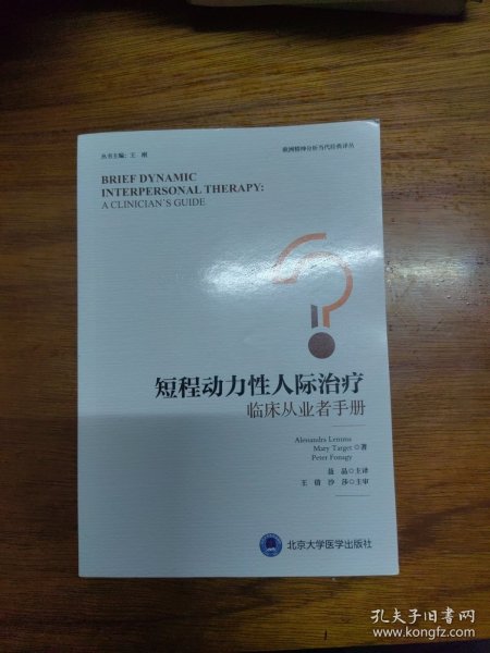 短程动力性人际治疗——临床从业者手册