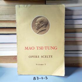 毛泽东选集（第一卷，意大利文）