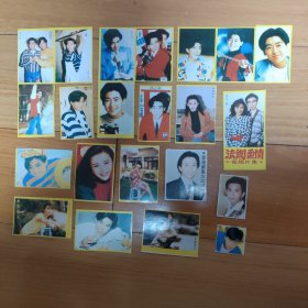 明星不干胶