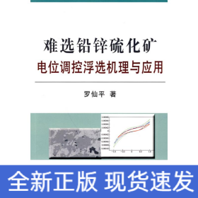 難選鉛鋅硫化礦電位調(diào)控浮選機(jī)理與應(yīng)用\羅仙平
