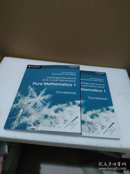 Cambridge International AS & A Level Mathematics Pure Mathematics 1 Coursebook【内页干净，品如图】