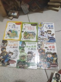 无人岛探险记、亚马逊丛林历险记、南极大冒险、神秘洞穴大冒险、原始丛林大冒险、地震求生记(6本合售)