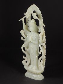旧藏和田玉多臂佛