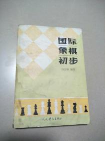 国际象棋初步   许宏顺 编著  人民体育出版社 书下部有水渍印  不影响阅读