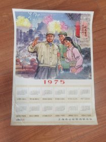75年上海市公安局消防总队，提高警惕保卫祖国，四开