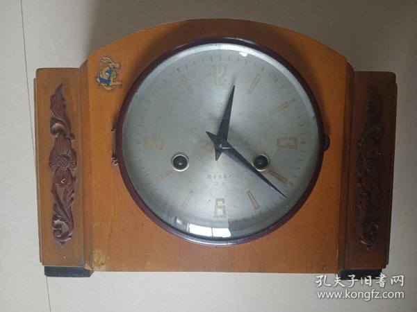 老台钟 北极星牌 原状态正常使用不保非常精准 自然旧一般品相 32×11.8 高22.4