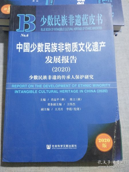 少数民族非遗蓝皮书：中国少数民族非物质文化遗产发展报告（2020）