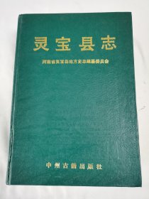 《灵宝县志》（上古—1987）（无书衣——如图）