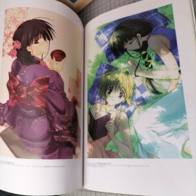日版 COMIC PARTY VISUAL FUN BOOK こみっくパーティー ビジュアルファンブック 漫画同人会 视觉粉丝书 みつみ美里/甘露树/中村毅 角色设计&原画 资料设定集画集