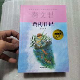 贾梅日记 秦文君 著（书棱、书页边缘有瑕疵）请看图