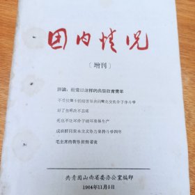 团内情况 增刊 1964年