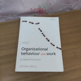 Organizational Behaviour and Work：A Critical Introduction