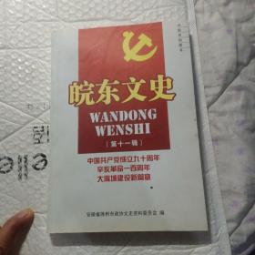 晥东文史 第十一辑，