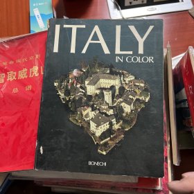 ITALY IN COLOR 意大利的色彩【英文原版画册】.