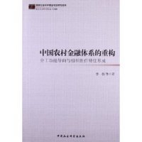 中国农村金融体系的重构：分工功能导向与组织胜任特征形成