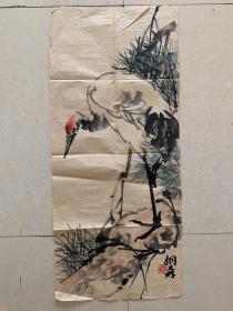 名家字畫：吳桐生國畫一幅（77*33.5cm）