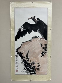 老画原裱 潘天寿作品