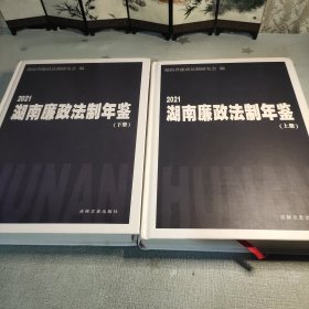 湖南廉政法制年鉴2021（上下册）