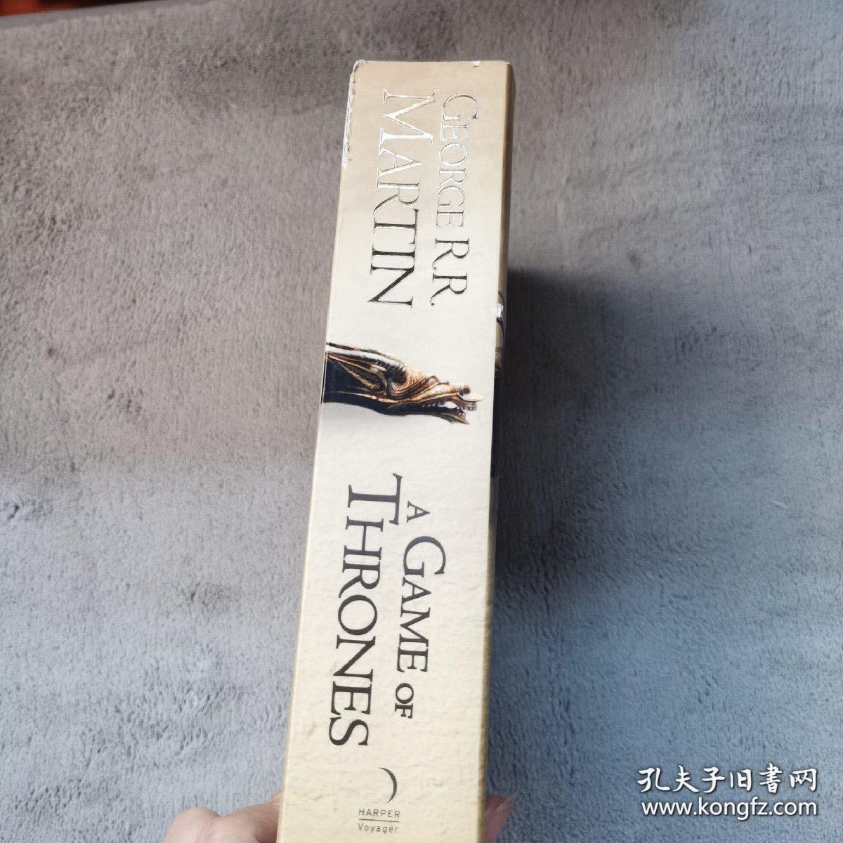 A Game of Thrones：Book 1 of a Song of Ice and Fire冰与火之歌1:权利的游戏 英文