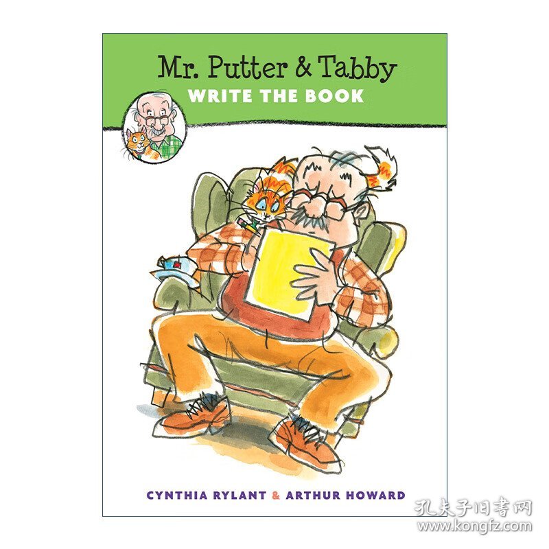 Mr. Putter & Tabby Write the Book 普特先生和虎斑猫写作 全彩版桥梁书