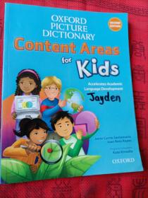 Oxford Picture Dictionary Content Area for Kids: English Dictionary