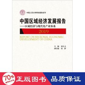 中国区域经济发展报告（2019）——区域经济与现代化产业体系（中国人民大学研究报告系列）