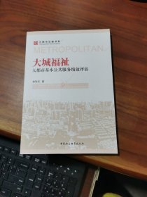 大城福祉(大都市基本公共服务绩效评估)/大都市治理书系