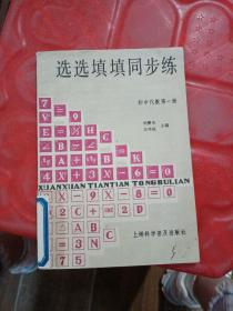 选选填填同步练 初中代数第一册