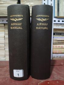 JEPPESEN AIRWAY MANUAL 【2册合售，详细参照书影】客厅6-6